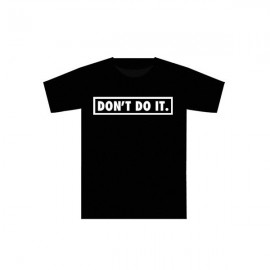 Camiseta CONSOLIDATED Don't do it negra