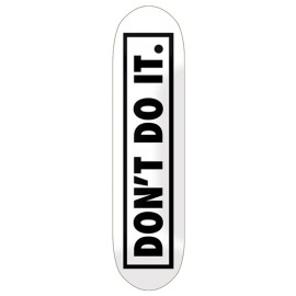 Tabla CONSOLIDATED DON'T DO IT white 8"